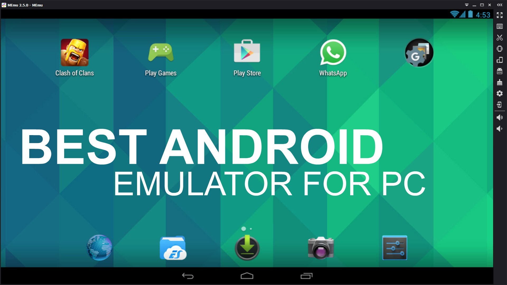 low mb android emulator in 1 gb ram